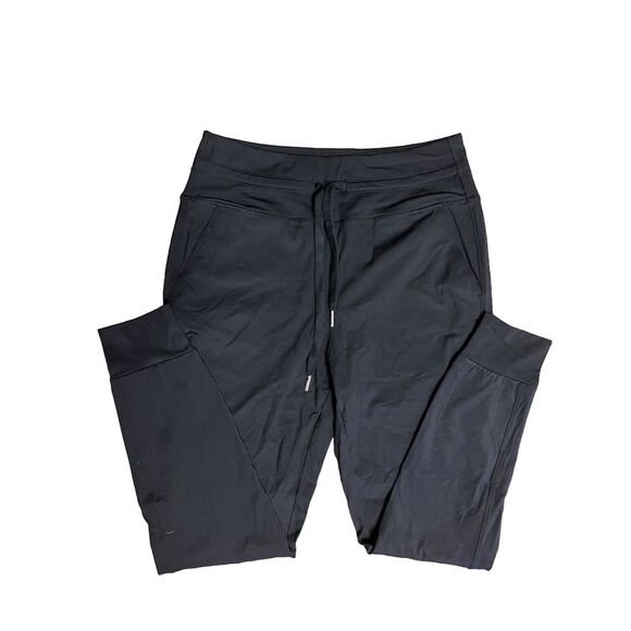 Halara Black Drawstring Waist Jogger Pants Women's Size L Petite - Picture 6 of 9